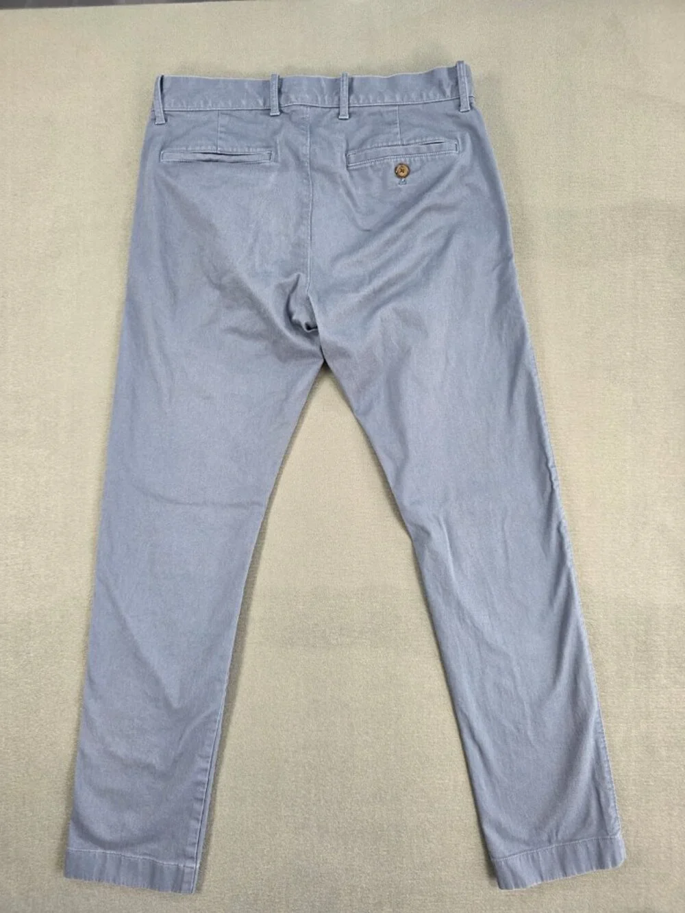 J. Crew Flex Men's Slim Chino Pants 31x32 Light Blue Stretch